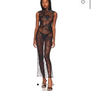 Kim Shui Beaded Dragon Gown